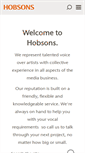 Mobile Screenshot of hobsons-international.com